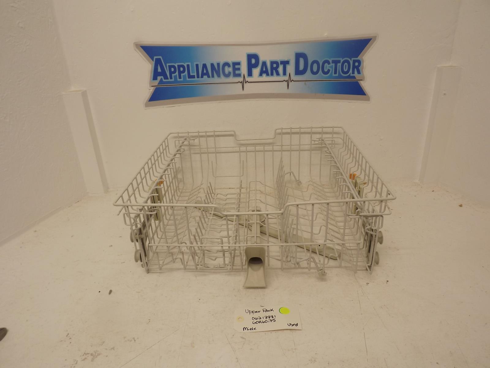Miele Dishwasher 06218881 G0K60.75 Upper Rack Used Miele Dishwasher 06218881 G0K60.75 Upper Rack Used